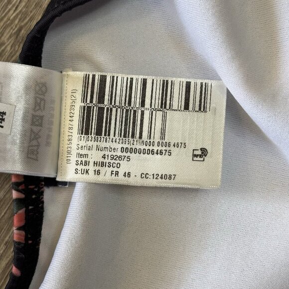 Aqua La Vie En Rose Bikini BOTTOM ONLY Full Lined Tie-Side Floral Print L/XL NEW - Picture 5 of 10